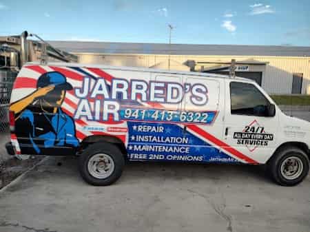 Jarred's Air Service Truck.