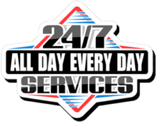 All Day, Every Day 24/7 Services.